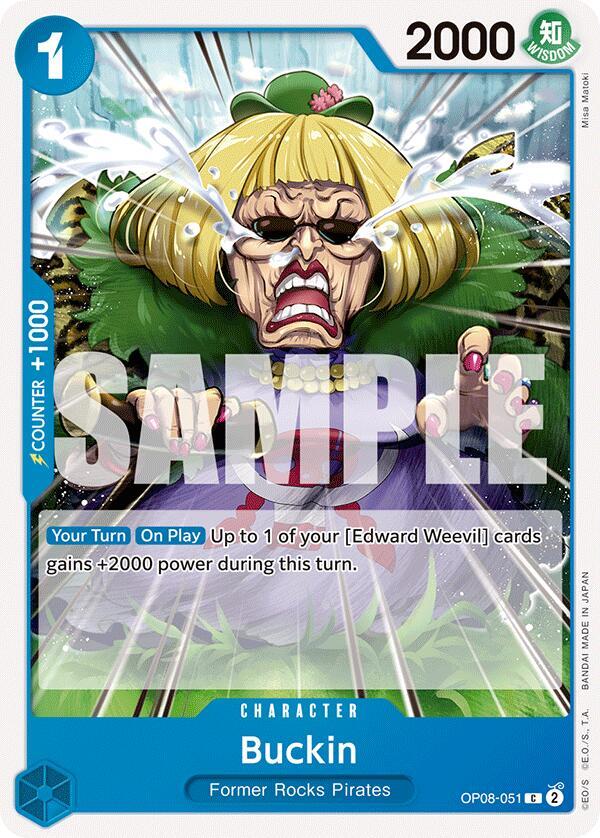 Buckin (OP08-051) [Two Legends] | Jack's On Queen