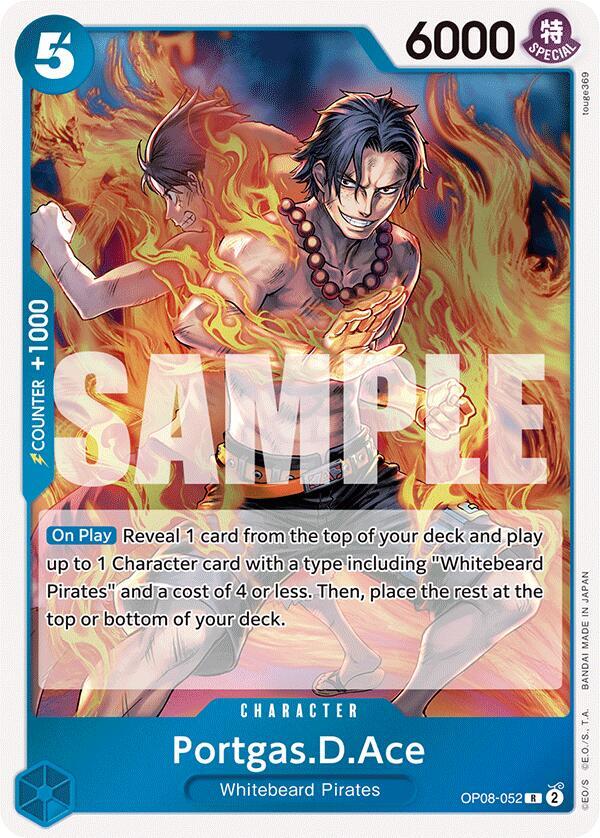 Portgas.D.Ace (OP08-052) [Two Legends] | Jack's On Queen