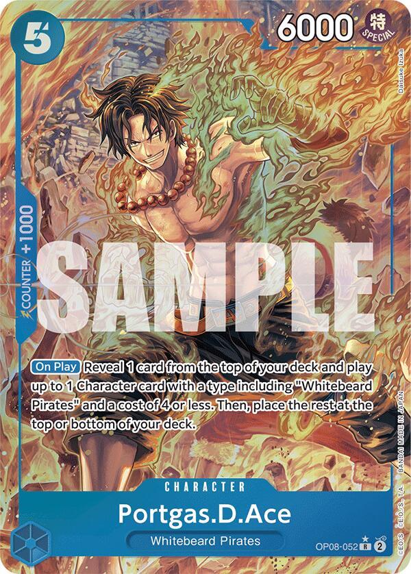 Portgas.D.Ace (Parallel) (OP08-052) [Two Legends] | Jack's On Queen