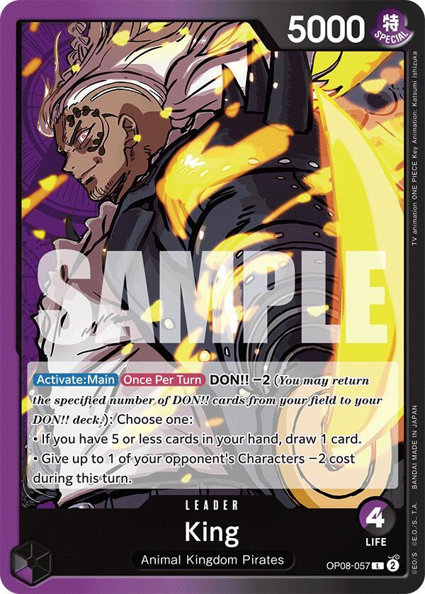 King (057) (OP08-057) [Two Legends] | Jack's On Queen