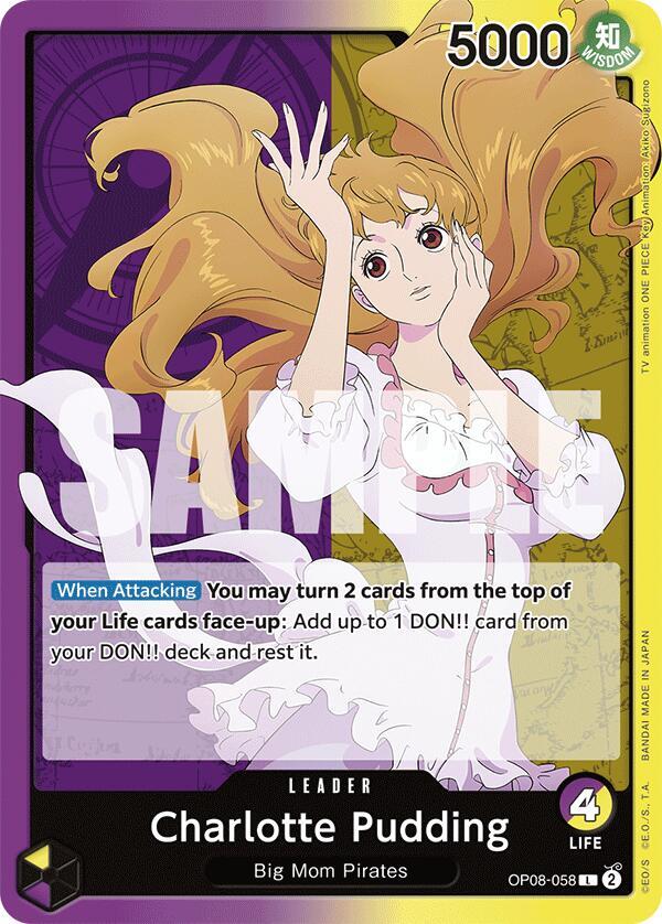 Charlotte Pudding (058) (OP08-058) [Two Legends] | Jack's On Queen