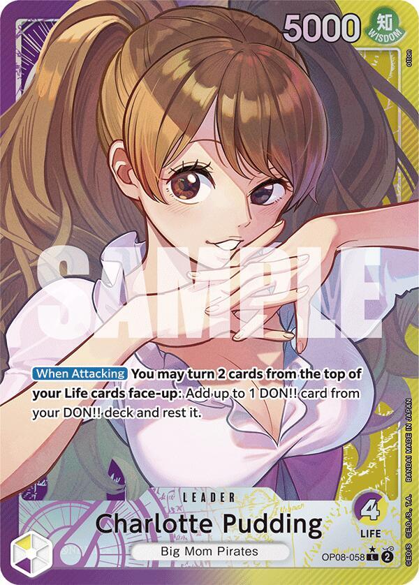 Charlotte Pudding (058) (Parallel) (OP08-058) [Two Legends] | Jack's On Queen