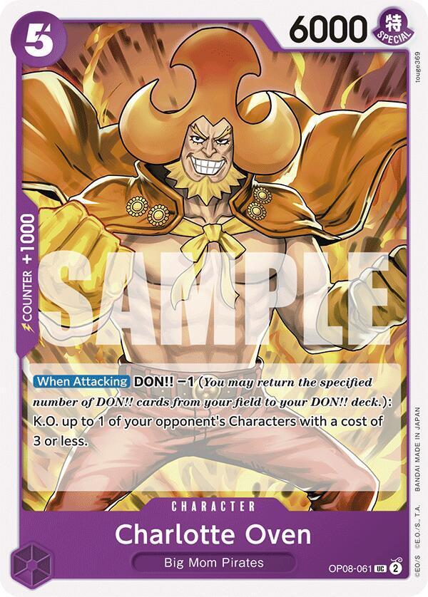 Charlotte Oven (OP08-061) [Two Legends] | Jack's On Queen