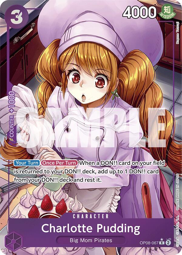 Charlotte Pudding (067) (Parallel) (OP08-067) [Two Legends] | Jack's On Queen