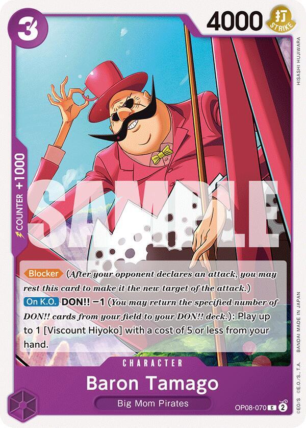 Baron Tamago (OP08-070) [Two Legends] | Jack's On Queen