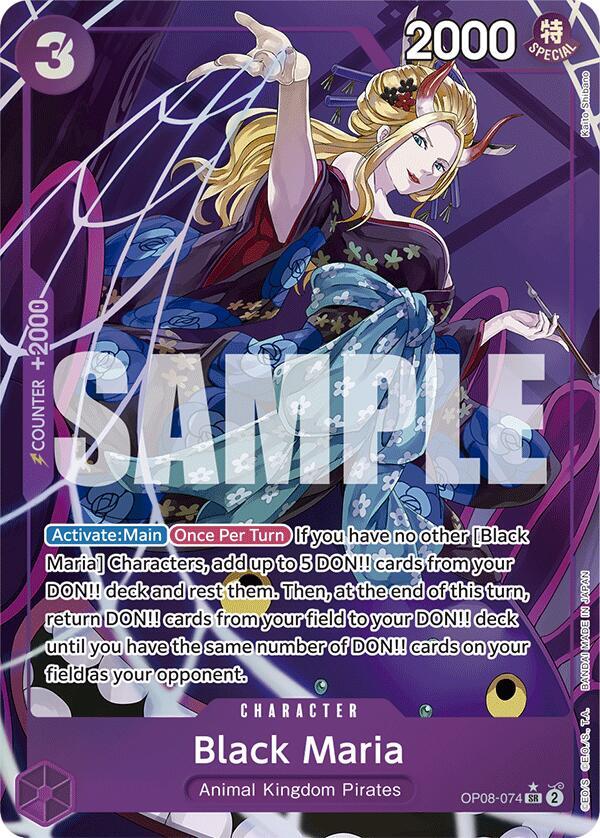 Black Maria (Parallel) (OP08-074) [Two Legends] | Jack's On Queen