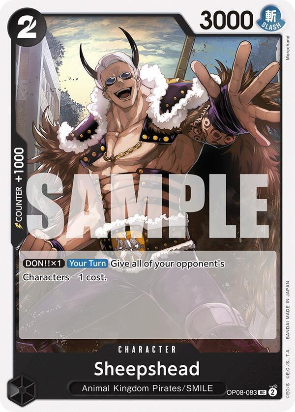 Sheepshead (OP08-083) [Two Legends] | Jack's On Queen