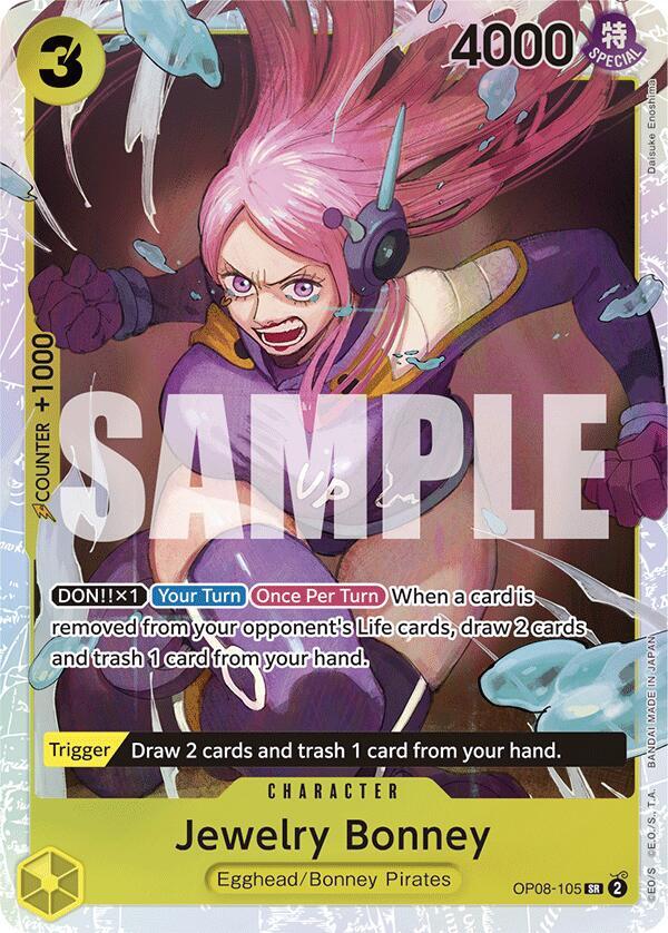 Jewelry Bonney (OP08-105) [Two Legends] | Jack's On Queen