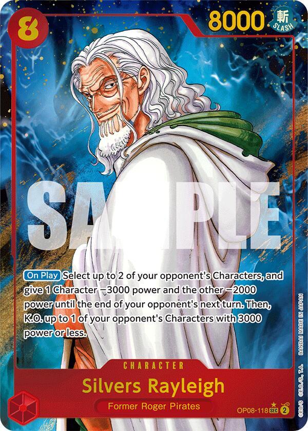 Silvers Rayleigh (Parallel) (OP08-118) [Two Legends] | Jack's On Queen