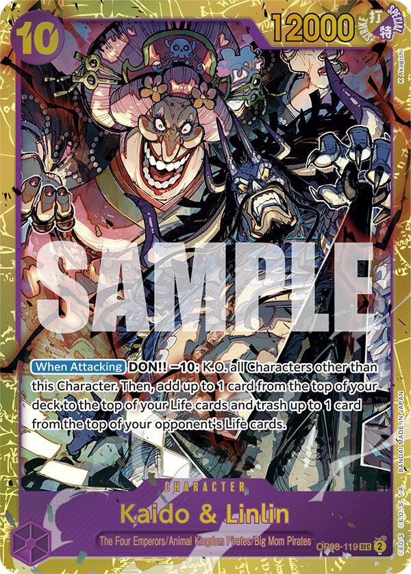Kaido & Linlin (OP08-119) [Two Legends] | Jack's On Queen