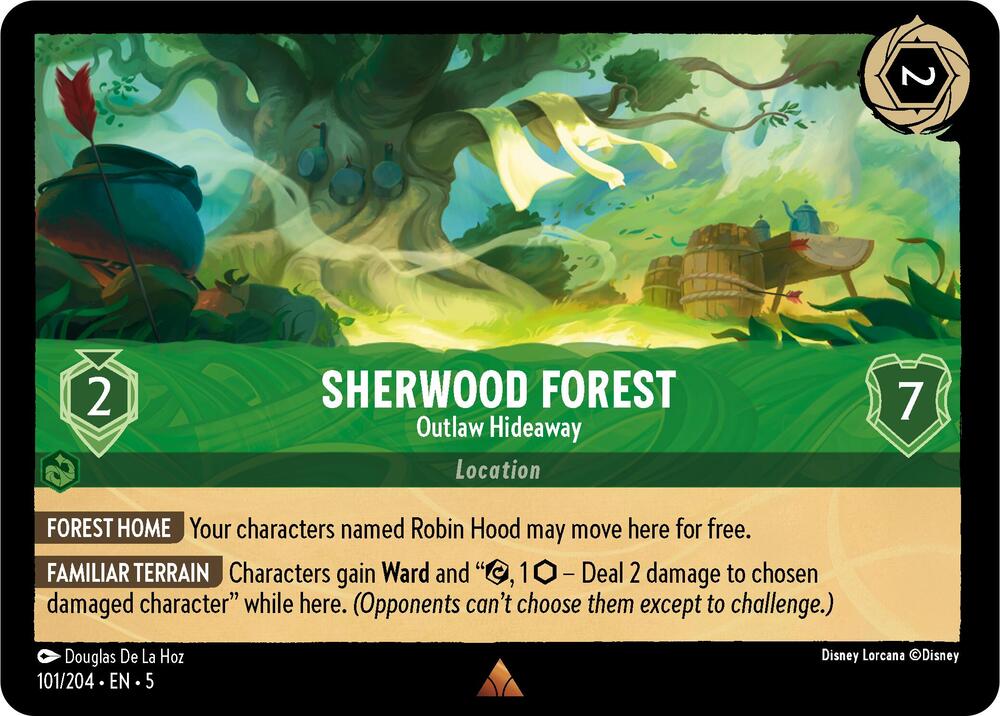 Sherwood Forest - Outlaw Hideaway (101/204) [Shimmering Skies] | Jack's On Queen