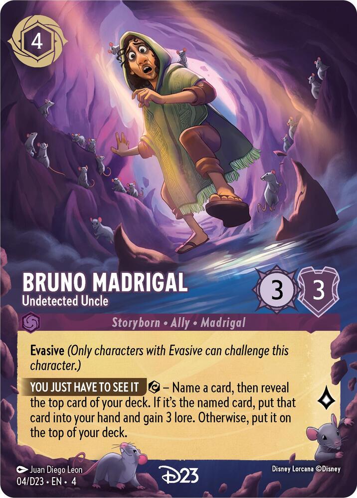 Bruno Madrigal - Undetected Uncle (4) [D23 Promos] | Jack's On Queen