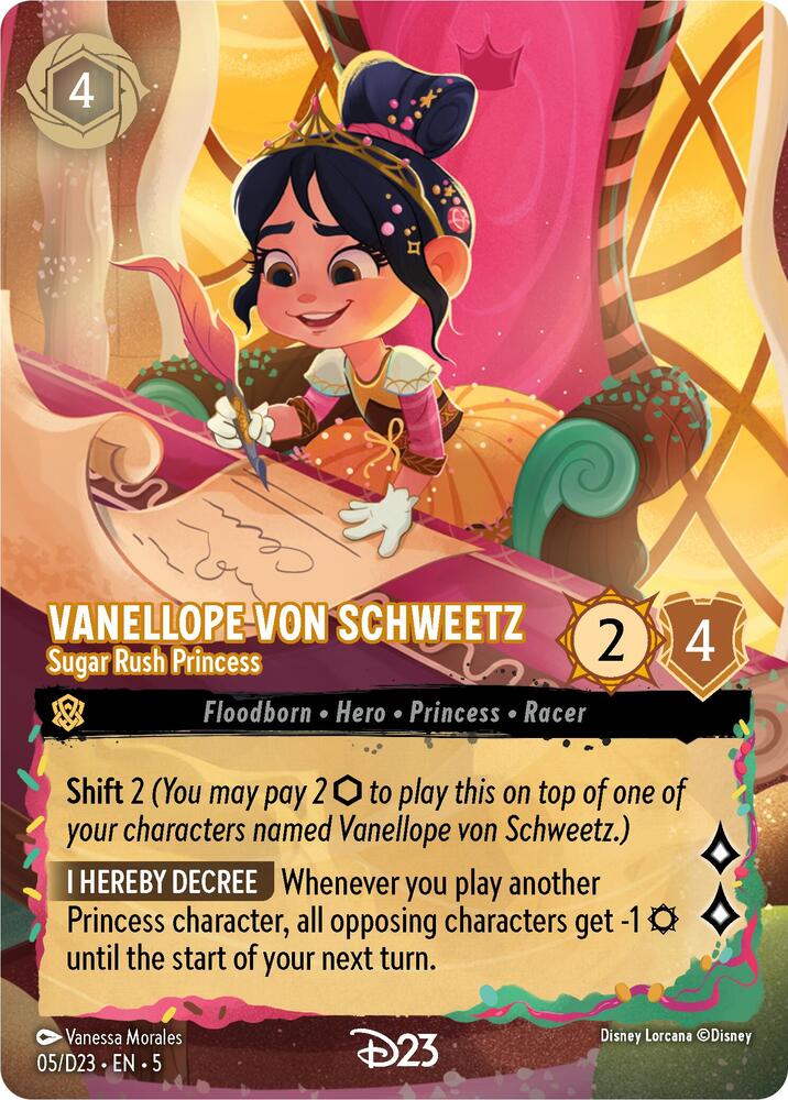 Vanellope von Schweetz - Sugar Rush Princess (5) [D23 Promos] | Jack's On Queen