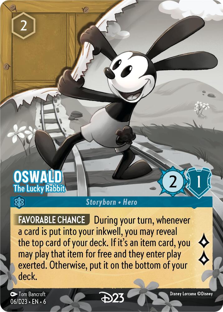 Oswald - The Lucky Rabbit (6) [D23 Promos] | Jack's On Queen