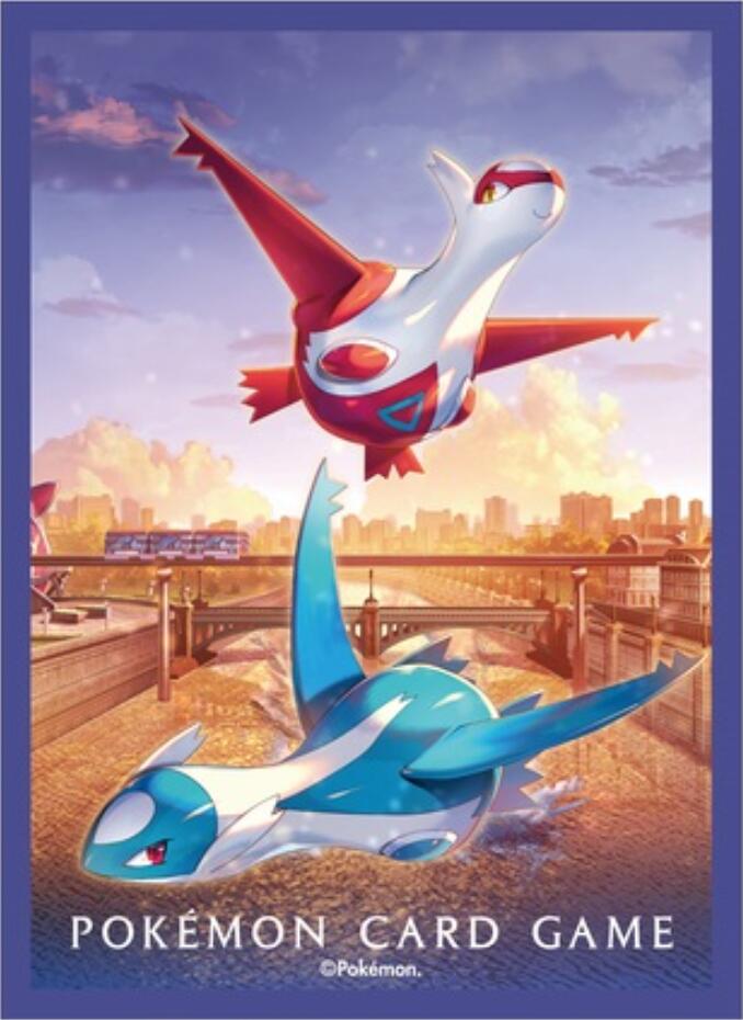 Card Sleeves - Latias & Latios Assist (64-Pack) (Pokemon Center Japan Exclusive) | Jack's On Queen