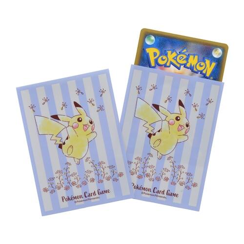 Card Sleeves - Pikachu Flowers in Full Bloom (64-Pack) (Pokemon Center Japan Exclusive) | Jack's On Queen