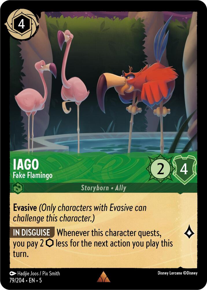 Iago - Fake Flamingo (79/204) [Shimmering Skies] | Jack's On Queen