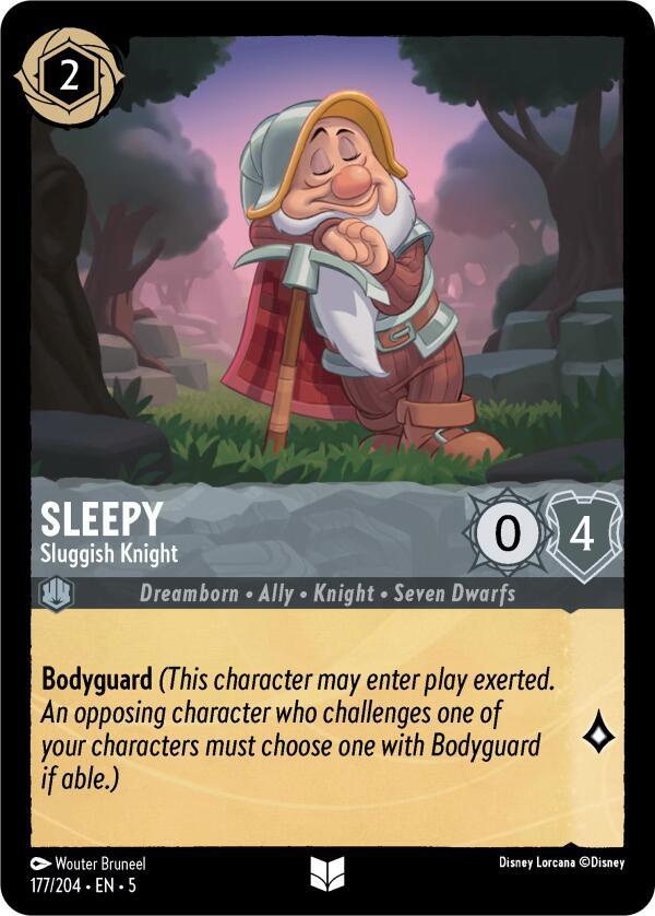 Sleepy - Sluggish Knight (177/204) [Shimmering Skies] | Jack's On Queen