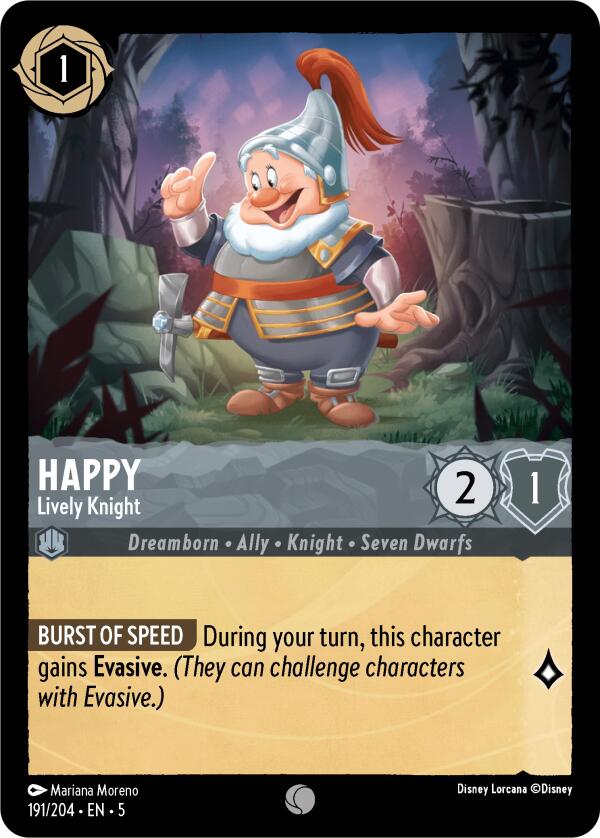 Happy - Lively Knight (191/204) [Shimmering Skies] | Jack's On Queen