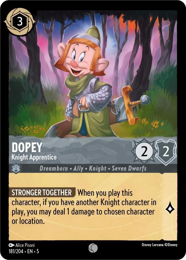 Dopey - Knight Apprentice (181/204) [Shimmering Skies] | Jack's On Queen