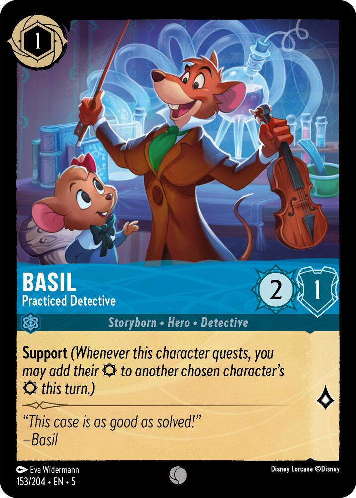 Basil - Practiced Detective (153/204) [Shimmering Skies] | Jack's On Queen