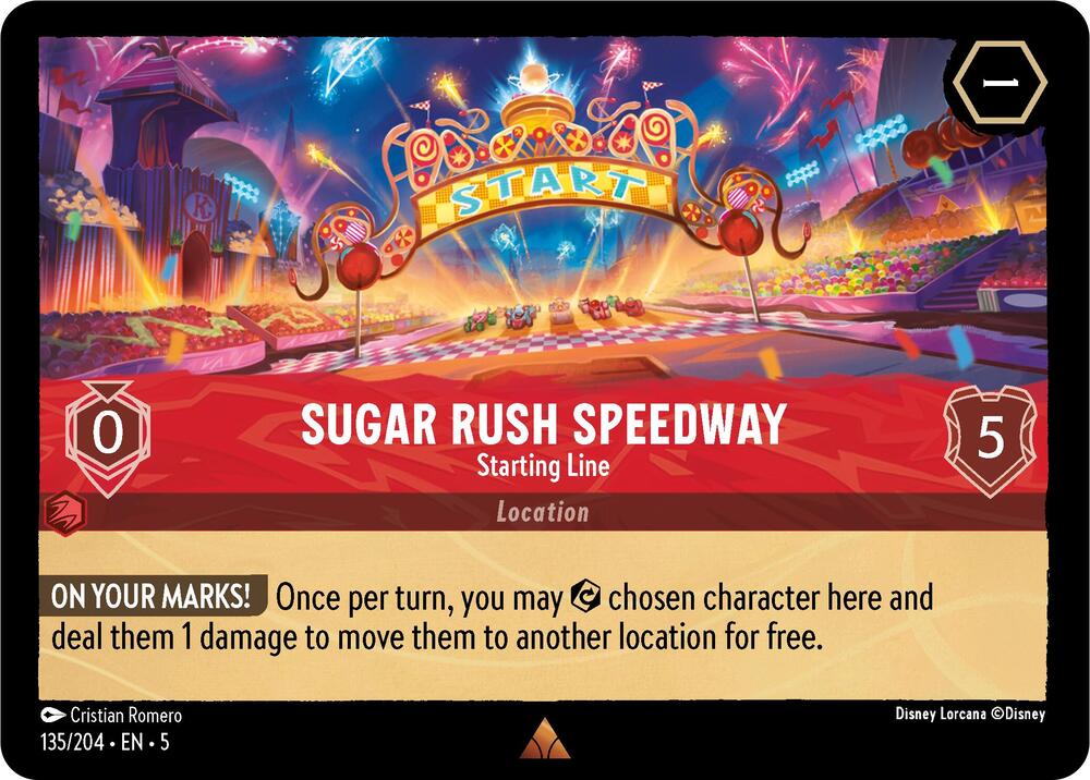 Sugar Rush Speedway - Starting Line (135/204) [Shimmering Skies] | Jack's On Queen