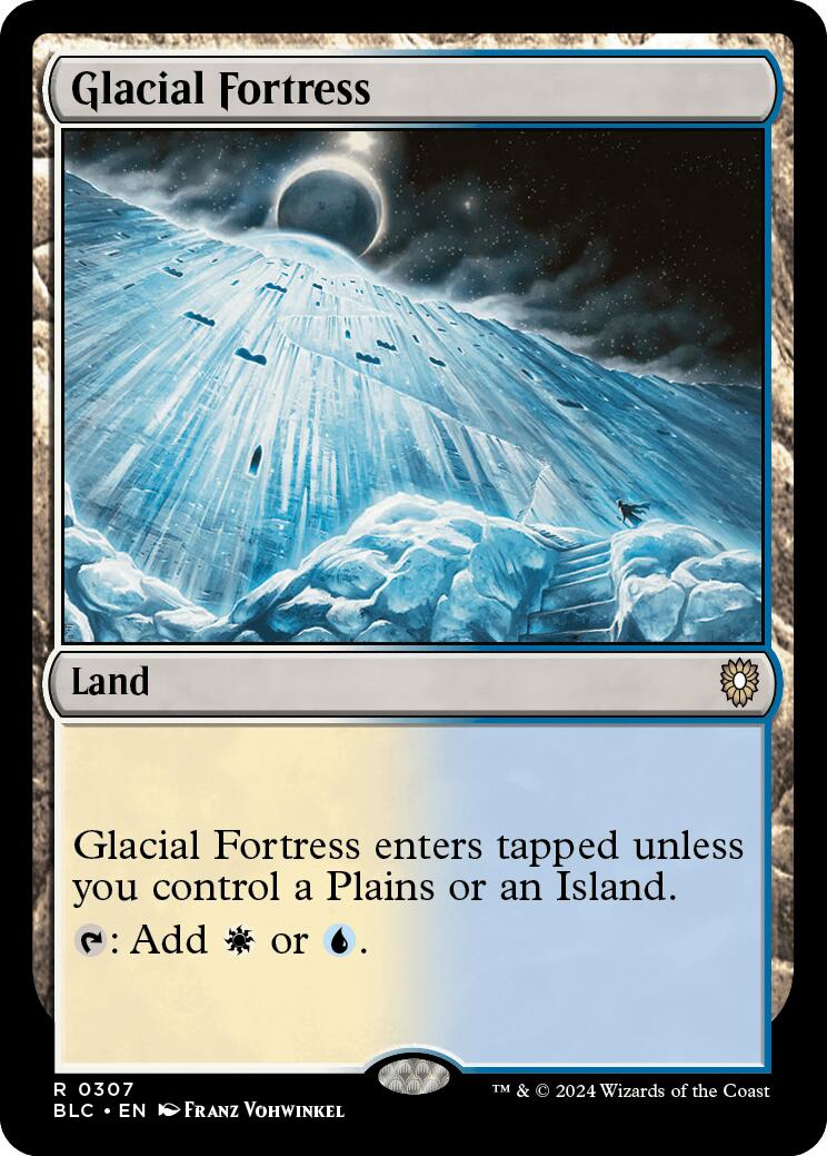 Glacial Fortress [Bloomburrow Commander] | Jack's On Queen