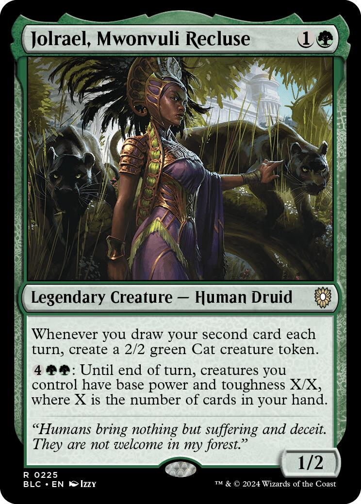 Jolrael, Mwonvuli Recluse [Bloomburrow Commander] | Jack's On Queen