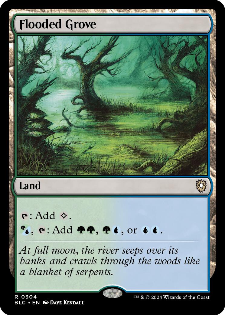 Flooded Grove [Bloomburrow Commander] | Jack's On Queen