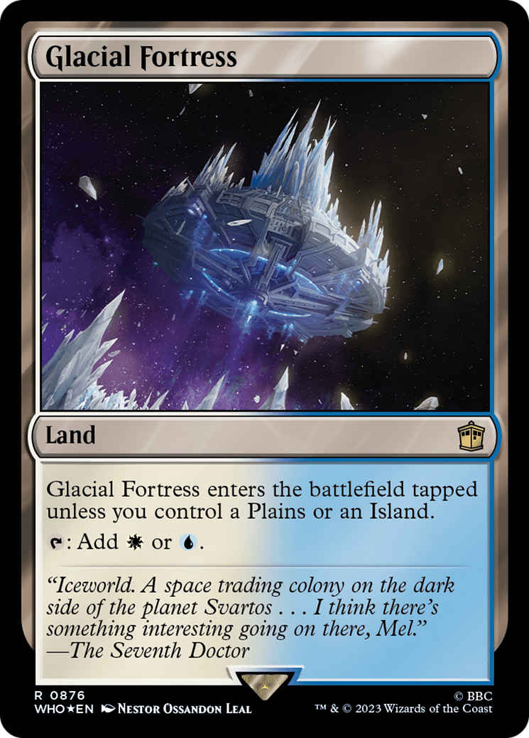 Glacial Fortress (Surge Foil) [Doctor Who] | Jack's On Queen