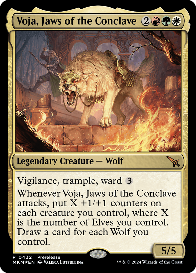 Voja, Jaws of the Conclave [Murders at Karlov Manor Prerelease Promos] | Jack's On Queen