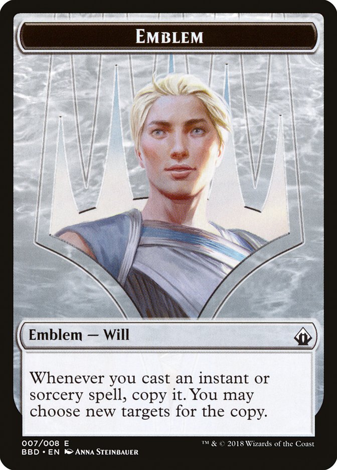 Will Kenrith Emblem [Battlebond Tokens] | Jack's On Queen