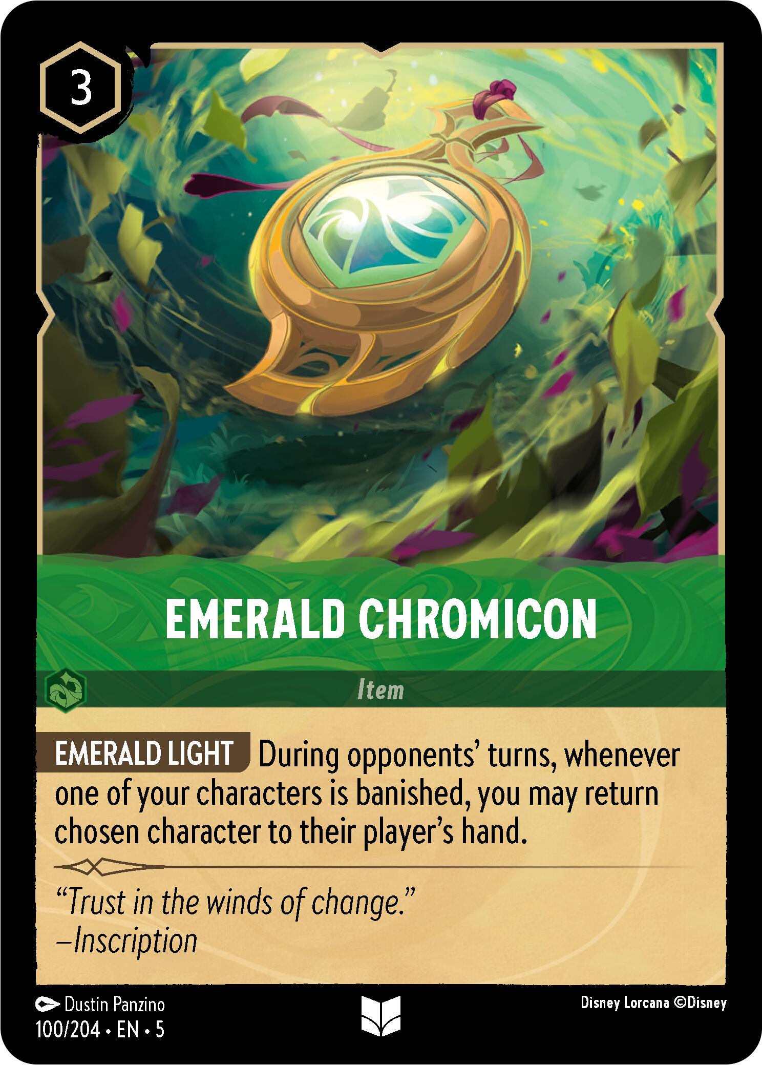 Emerald Chromicon (100/204) [Shimmering Skies] | Jack's On Queen