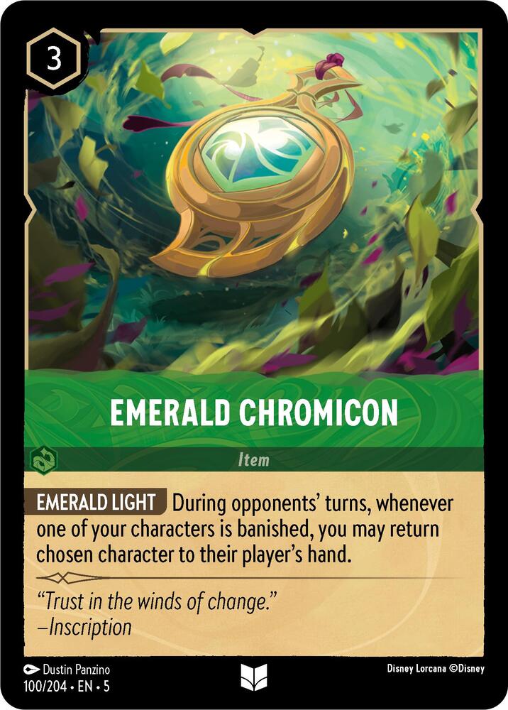 Emerald Chromicon (100/204) [Shimmering Skies] | Jack's On Queen
