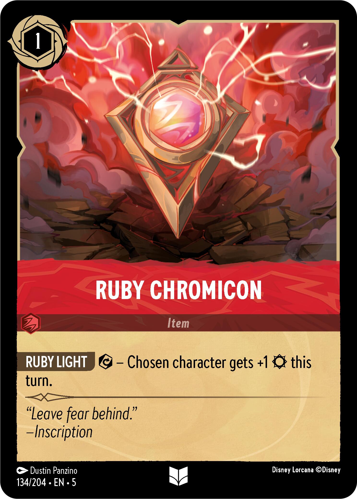 Ruby Chromicon (134/204) [Shimmering Skies] | Jack's On Queen