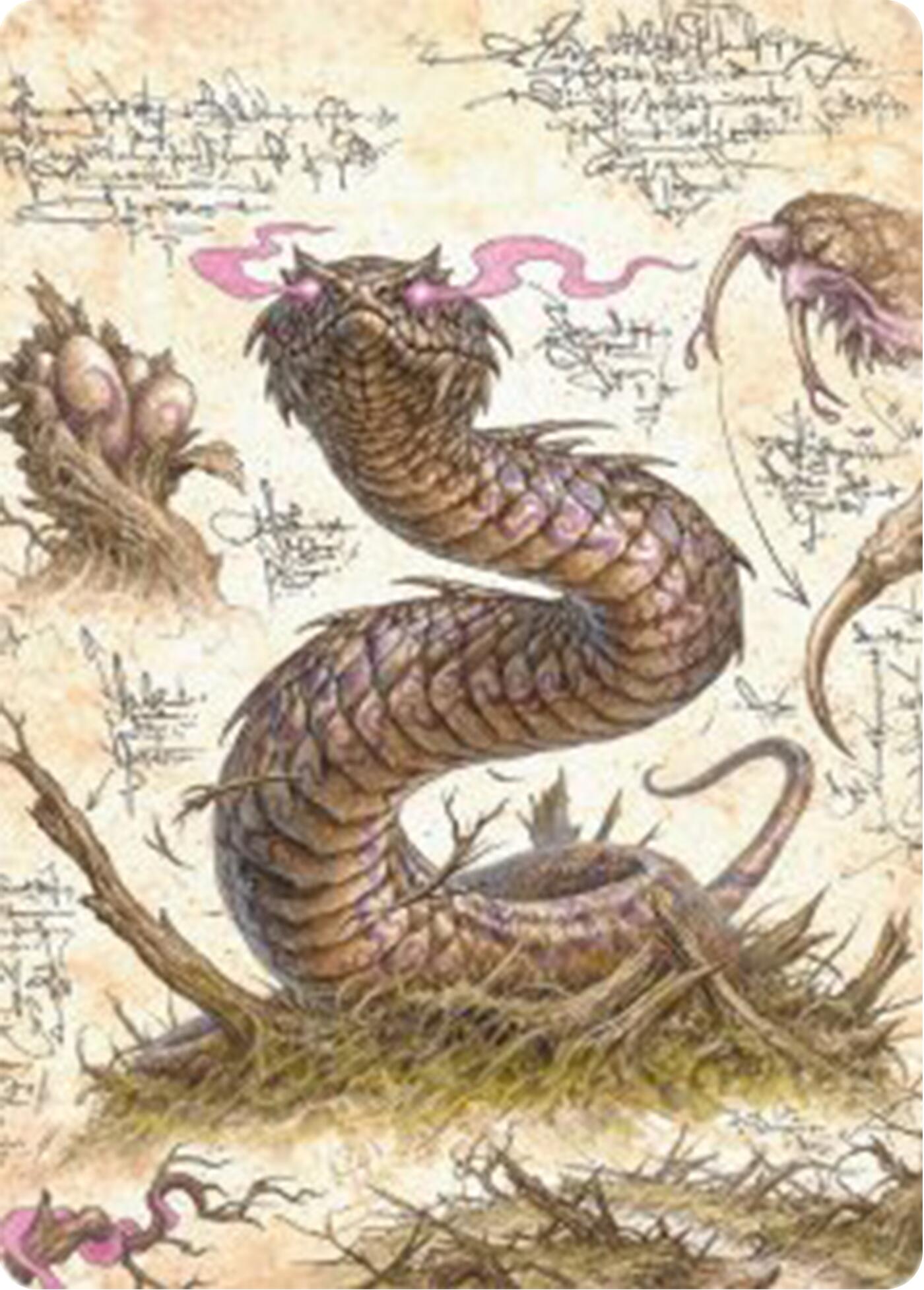 Rottenmouth Viper Art Card [Bloomburrow Art Series] | Jack's On Queen