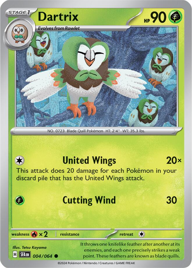 Dartrix (004/064) [Scarlet & Violet: Shrouded Fable] | Jack's On Queen