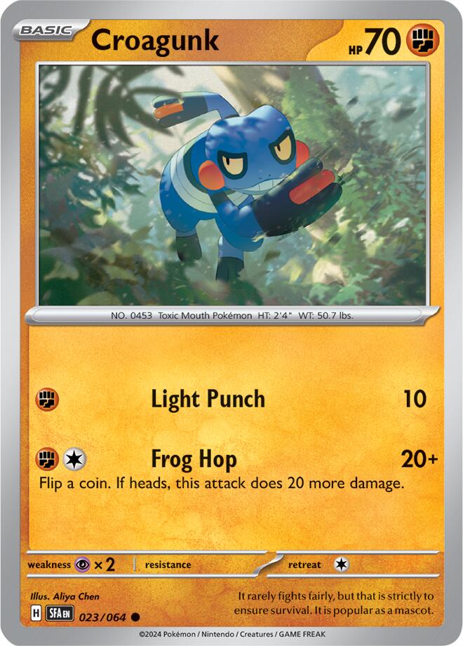 Croagunk (023/064) [Scarlet & Violet: Shrouded Fable] | Jack's On Queen