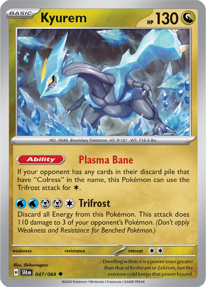 Kyurem (047/064) [Scarlet & Violet: Shrouded Fable] | Jack's On Queen