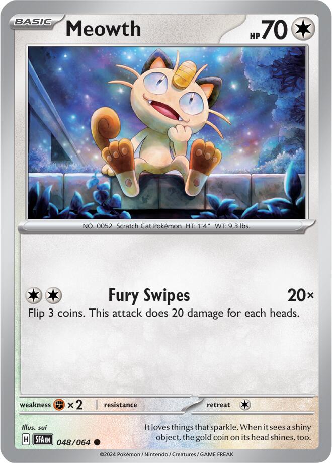 Meowth (048/064) [Scarlet & Violet: Shrouded Fable] | Jack's On Queen