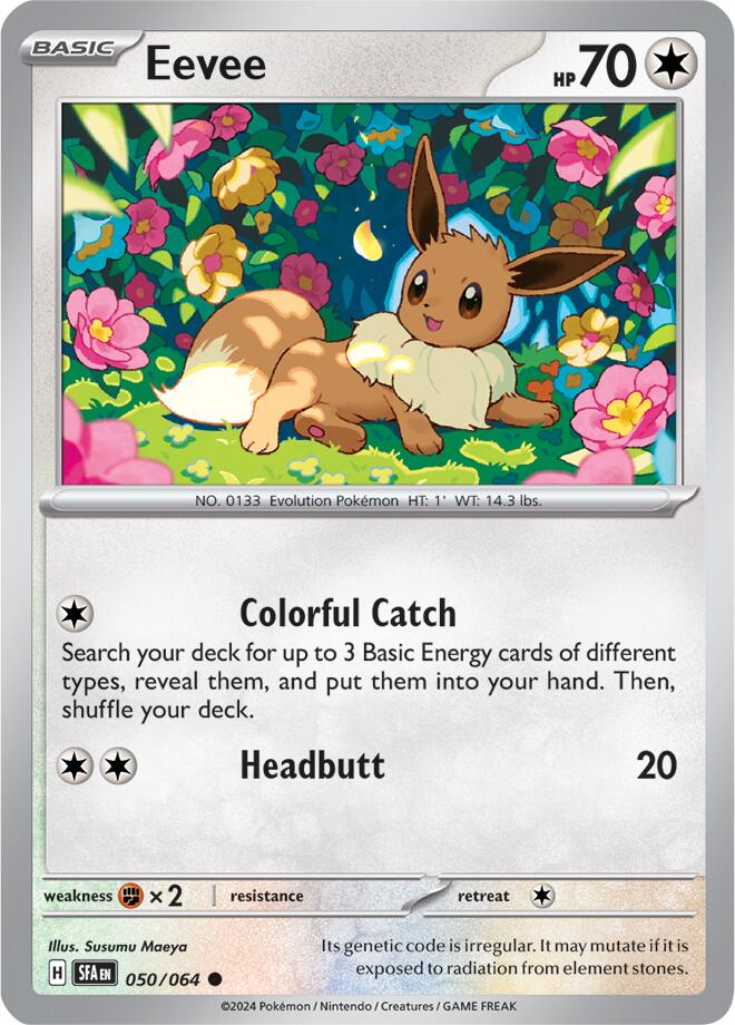 Eevee (050/064) [Scarlet & Violet: Shrouded Fable] | Jack's On Queen