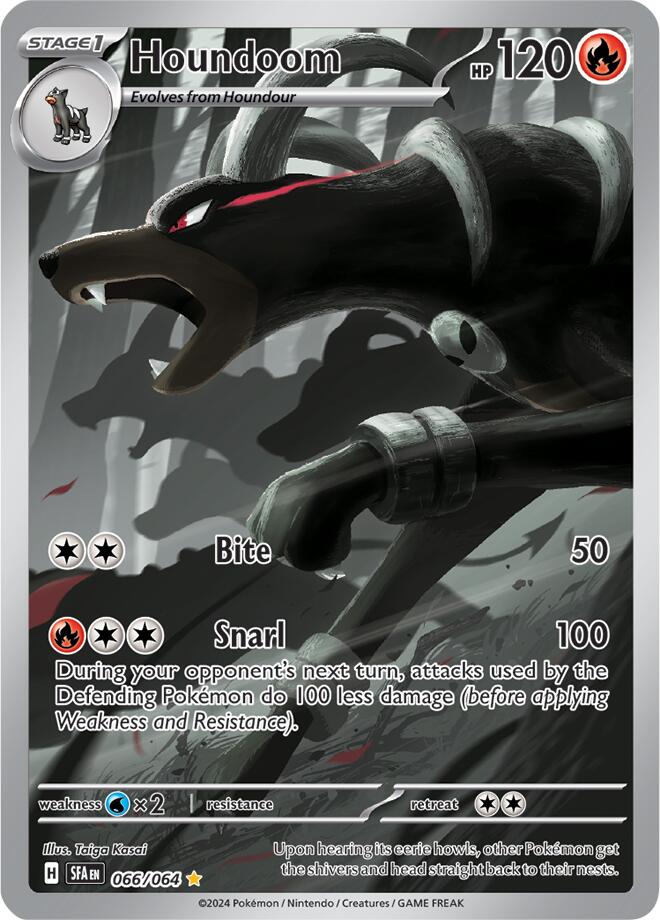 Houndoom (066/064) [Scarlet & Violet: Shrouded Fable] | Jack's On Queen