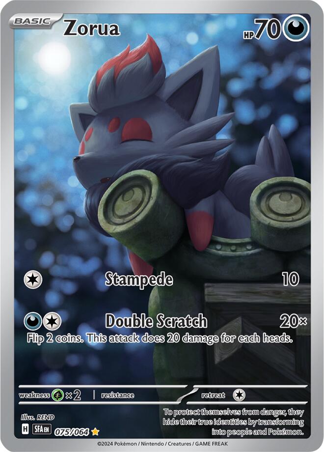 Zorua (075/064) [Scarlet & Violet: Shrouded Fable] | Jack's On Queen