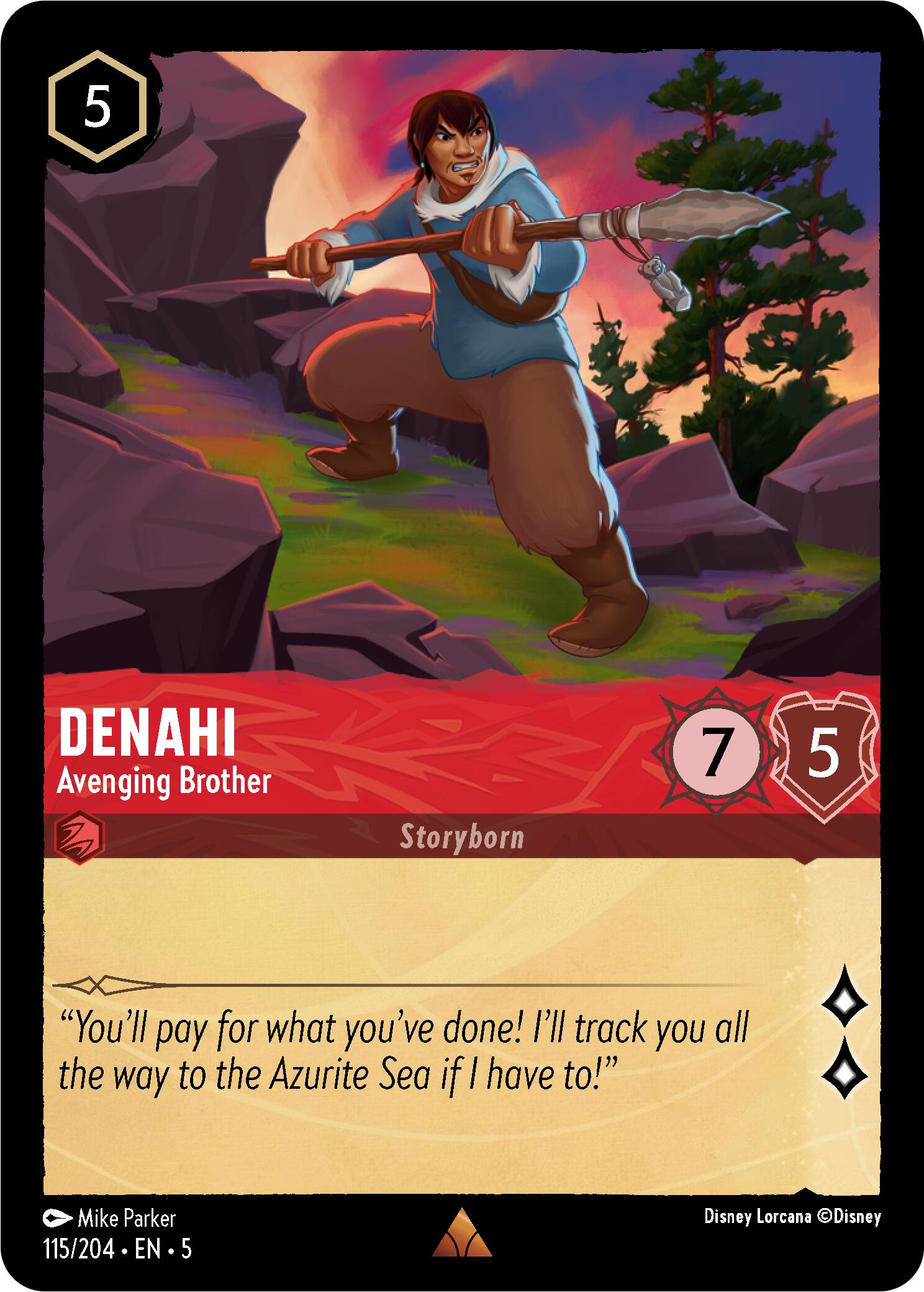 Denahi - Avenging Brother (115/204) [Shimmering Skies] | Jack's On Queen