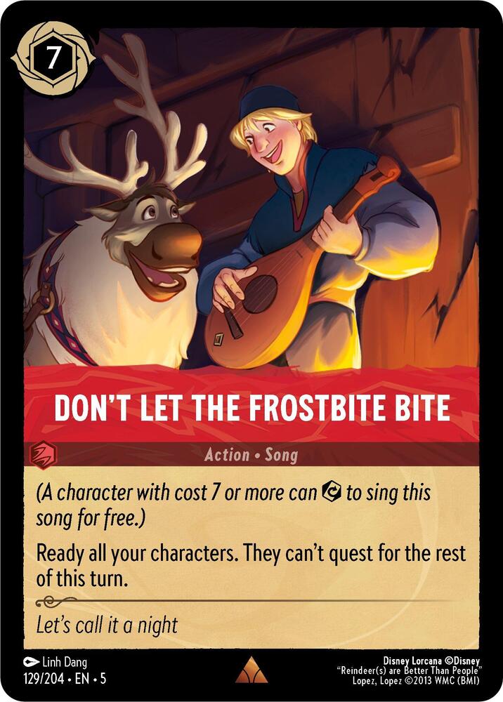 Don't Let the Frostbite Bite (129/204) [Shimmering Skies] | Jack's On Queen