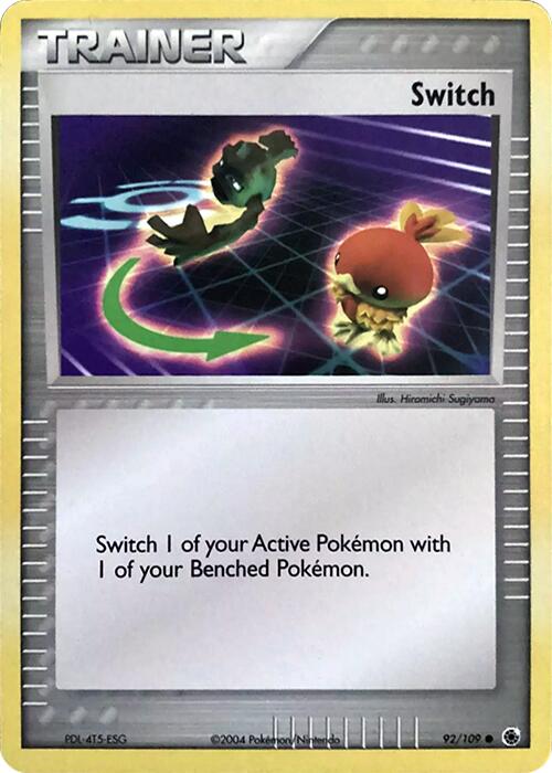 Switch (92/109) (Theme Deck Exclusive) [EX: Ruby & Sapphire] | Jack's On Queen