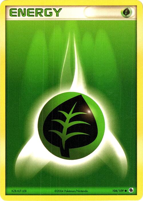 Grass Energy (104/109) (Theme Deck Exclusive) [EX: Ruby & Sapphire] | Jack's On Queen