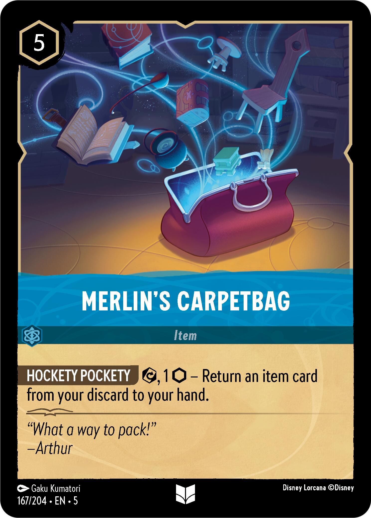 Merlin's Carpetbag (167/204) [Shimmering Skies] | Jack's On Queen