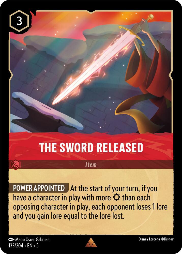The Sword Released (133/204) [Shimmering Skies] | Jack's On Queen