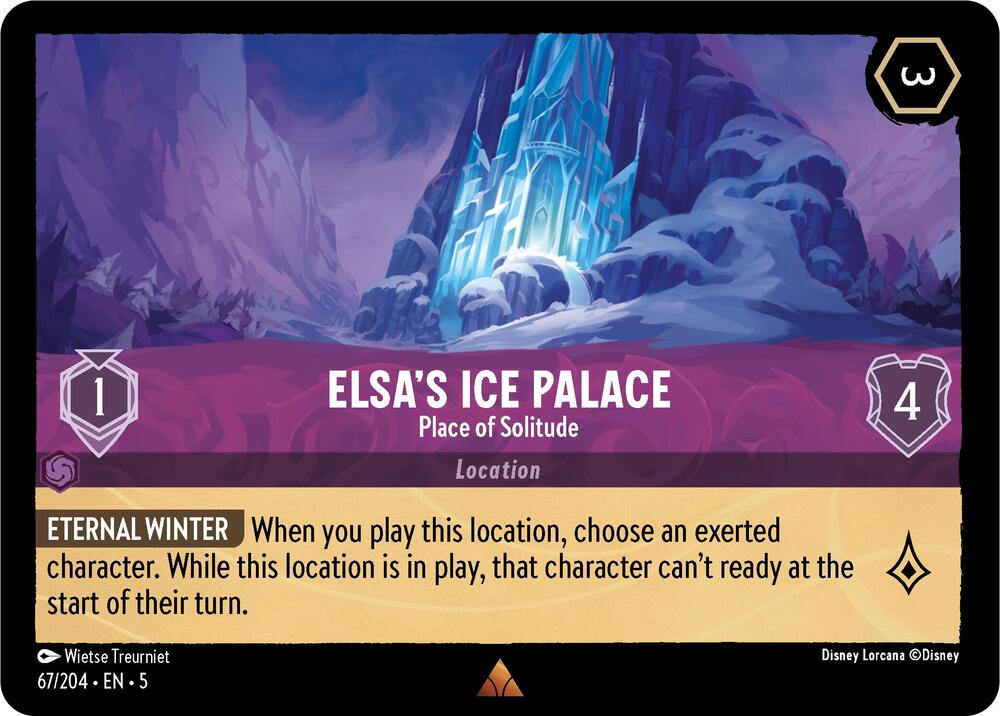 Elsa's Ice Palace - Place of Solitude (67/204) [Shimmering Skies] | Jack's On Queen